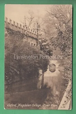 🌞river View Magdalen College Oxford: Postmark 1919😊buy 2 Get 1 Free • £1.49
