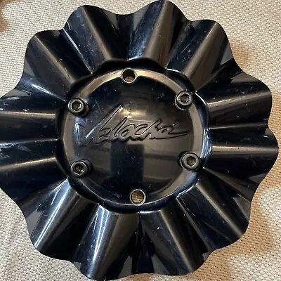 Veloche Wheels Gloss Black Custom Wheel Center Cap (1) # CAP611 / C1-611 01 R0 • $40