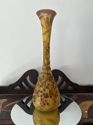 Vase D'Argentental - Paul Nicolas Decor D'Ombelles Dlg Galle Art Nouveau  • £556.51