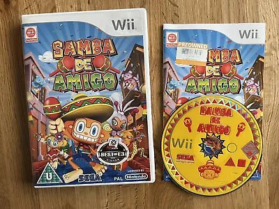 Samba De Amigo Nintendo Wii With Manual - PAL • £0.79