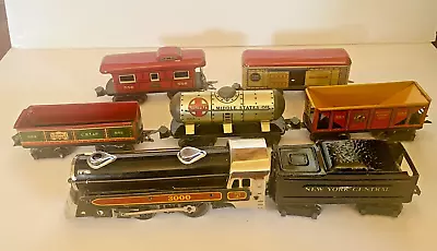 Vintage Marx O-Gauge Electric  6 Car Train Set 3000 (1939-1941) • $300