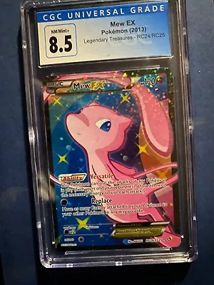 Pokemon Mew EX Full Art Legendary Treasures: Radiant Collection RC24/RC25 • $65