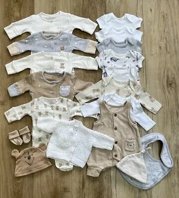 5lbs Premature Tiny Early Gender Neutral Unisex Boy Girl Baby Clothes Bundle • £30