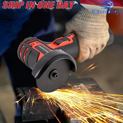 Mini Brush Angle Grinder And 12000rpm Cordless Polishing Machine Cutting Grinder • $30.40