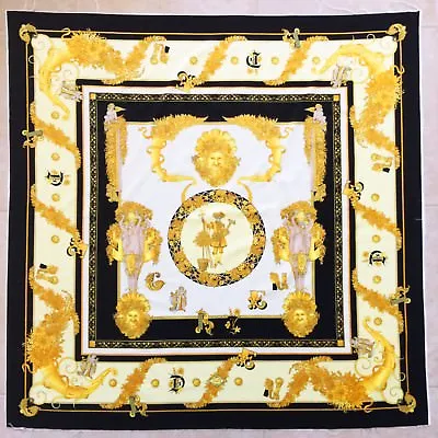 GIANNI VERSACE Velvet Fabric Panel The King’s Gardener Print Size 54.5   • $1999.99