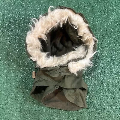 OG-107 Extreme Cold Weather Synthetic Fur Ruff M-51 Fishtail M-65 Parka Hood • $24.99