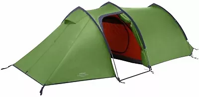 3 Man Trekking Backpacking Tunnel Tent - Vango Scafell 300 + Plus Tent • £165