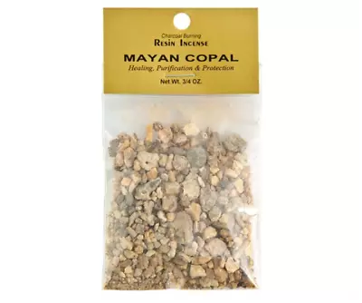 Mayan Copal Charcoal Burning Resin Incense 3/4 Ounce • $6.95