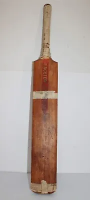 Vintage Princeton Cricket Bat Size 33  Special Cane Handle • $38.85