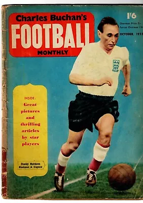 Charles Buchan's Football Monthly - Oct. 1955 No.50 - Manchester City Everton • £5.50