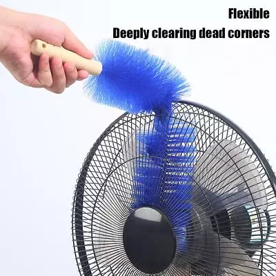 Flexible Electric Fan Dust Removal Cleaning Brush Sewer Shutter| Window L5E3 • $11.45