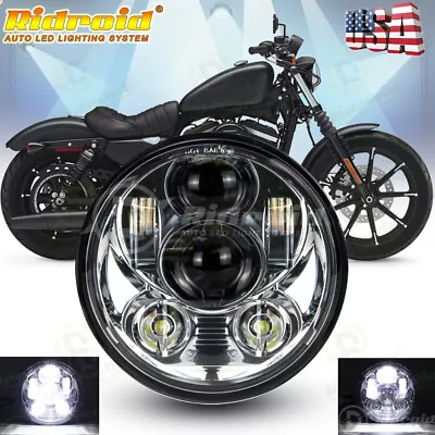 5-3/4 5.75  LED Headlight Hi/Lo Beam Projector For Harley-Davidson Sportster 883 • $29.99