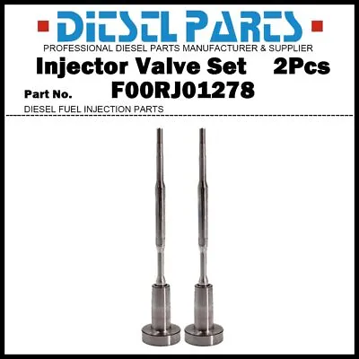 2x Injector Control Valve Set F00RJ01278 For IVECO EuroCargo 3.9/5.9d 0445120054 • $36.99