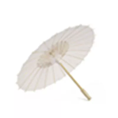 Chinese Vintage DIY Paper Umbrella Wedding Decor Photo Parasol Dance Props  • $12.57