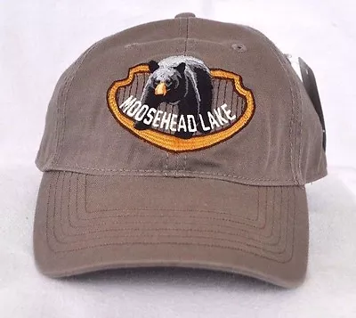 *MOOSEHEAD LAKE MAINE* Black Bear Ball Cap Hat *OURAY* Embroidered • $22.95