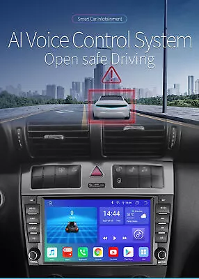 4+64GB Mercedes Benz C/CLC W203 C230 C350 GPS Radio Car Stereo CarPlay BT AM SWC • $207.99