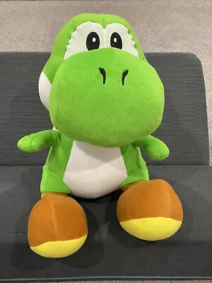 Super Mario Party 2003 Nintendo Hudson Yoshi Green Kids Stuffed Animal Plush Toy • $69