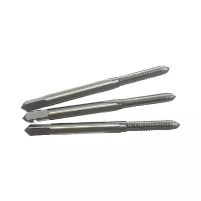 High-Quality 6-48 Thread Tap Set - 3 Piece Right Hand Fluted Machine For Precisi • $24.98