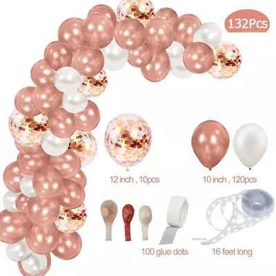 Balloon Arch Kit +Balloons Garland Birthday Wedding Party Baby Shower Decor ZO • $19.78