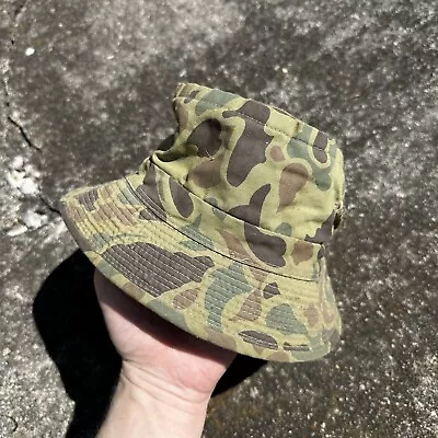 Vietnam War Era 1960s ROK Korean Frogskin Camo Slouch Hat Boonie Easy To Roll • $50