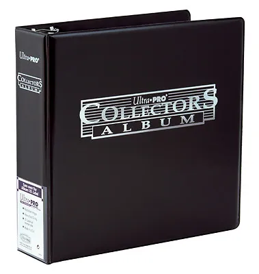 Ultra Pro BLACK Collectors Album 3 Ring Binder Folder Pokemon MTG AFL Yugioh  • $27.90