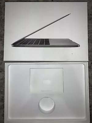 Apple MacBook Pro 13-inch A1706 Space Gray BOX ONLY + Manual • $15