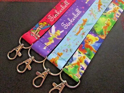 Tinkerbell Lanyard Neck Strap Pin Trading Id Holder Strap • £1.49