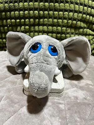 Suki Lil Peepers Stomper Elephant Big Eyes Grey Soft Toy Plush Approx. 11  • £14