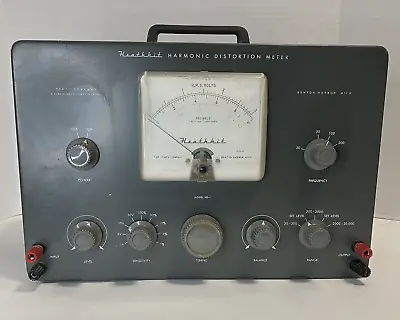 VTG Heathkit Harmonic Distortion Meter Model HD-1 • $64