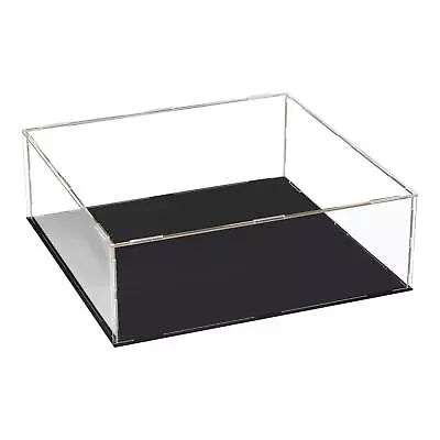 Acrylic Clear Display Case Box Dustproof Protection Showcase 25x25x10cm • £19.95