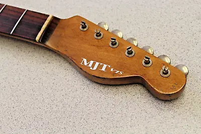 MJT Official Custom Vintage Aged Nitro Guitar Neck By Mark Jenny VTS Roasted • $399