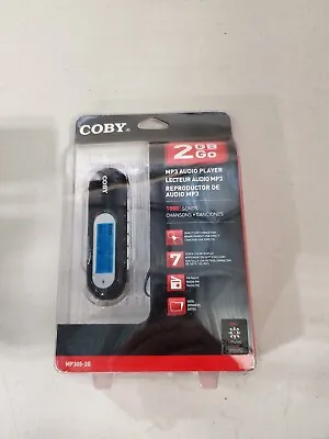 NEW SEALED Coby MP3052G 2GB USB-Stick MP3 Player With LCD Screen W/ FM Radio #69 • $99.99
