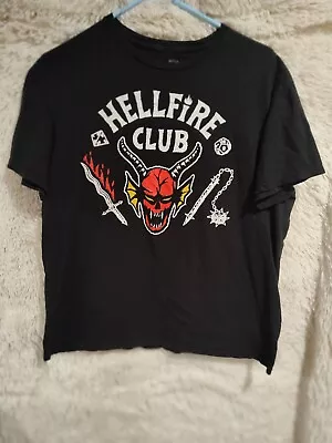 Hellfire Club Tshirt Stranger Things Mens Size L • $14