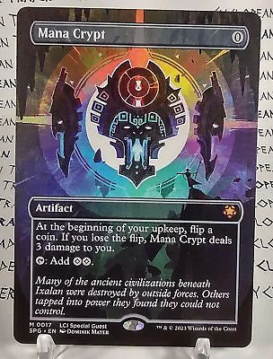 MANA CRYPT Mtg NM-M Special Guests 1 Mythic (#MC02) NICE!! • $200