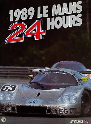 1989 Le Mans 24 Hours Official Yearbook Annual • £59.99