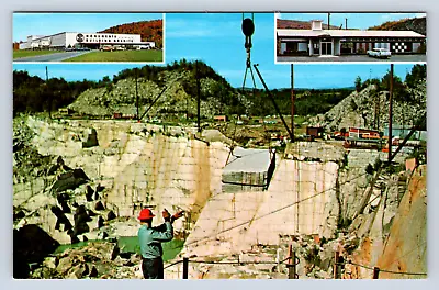 Vintage Postcard Rock Of Ages Granite Quarry Barre Vermont • $4