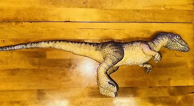 Vintage Dakin 1992 Jurassic Park Velociraptor Raptor Dinosaur Plush 32  Long • $40