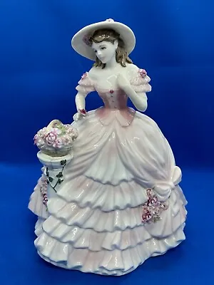 Coalport Large Limited Edition Figurine! Rose Blossom! Boxed! Mint! • £195