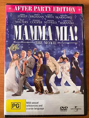 DVD /  MAMMA MIA! The Movie / NEW & SEALED / Meryl Streep Pierce Brosnan / R4 • $8.50