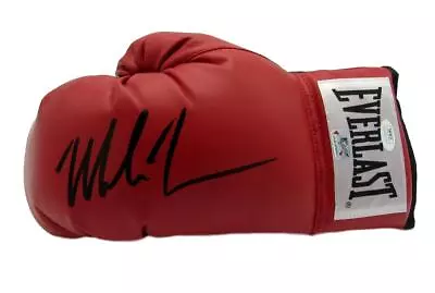 Mike Tyson Signed/Autographed Red Everlast Boxing Glove (Left) JSA 146559 • $134.95