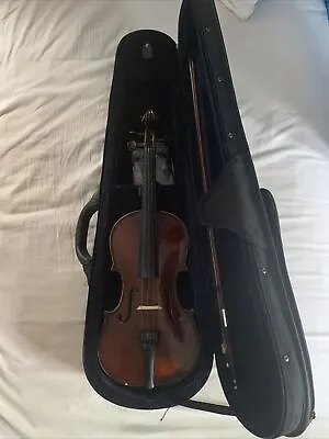 Mendini By Cecilio Violin For Kids & Adults Varnish 4/4 MV300 Satin Antique • $50