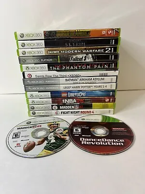 $58.75 • Buy Xbox 360 Game BUNDLE (14 Games Lot) Assortment