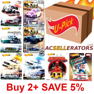 $8.47 • Buy 🔥 Hot Wheels 🔥 Premium Car Culture / Pop Culture YOU PICK 🚗🚙 - NEW 9/21 ✅