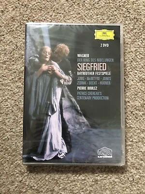 WAGNER Ring Cycle - Siegfried - Bayreuth DVD 1980: Pierre Boulez Gwyneth Jones • £10