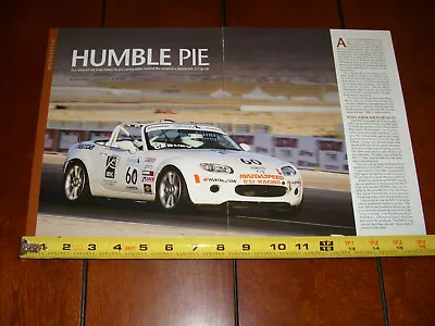 Mazda Miata Mx-5 Cup Race Car Original 2007 Article • $11.35