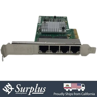 HP Quad Port 1GB NIC RJ45 PCIe X4 Ethernet Server Adapter High Profile • $49