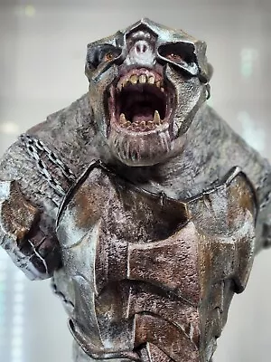 16  Tall Battle Troll Bust Lord Of The Rings 3D Printed & Painted Collectible • $199