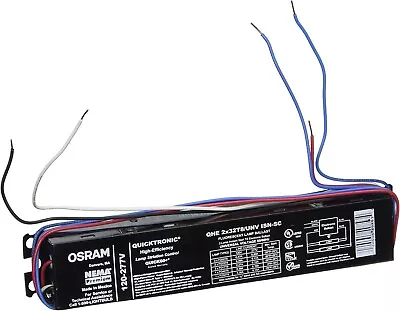 QHE 2x32T8/UNV ISN-SC Osram Quicktronic Ballast 120-277V 2 Lamp 49853D • $14.97