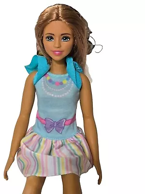 My First Barbie Teresa 13.5 Inches Soft Posable Body Mattel Barbie New In Box • $0.99