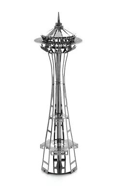 Metal Earth Seattle Space Needle Fascinations 3D Metal Model DIY Kit MMS014 Gift • £15.95